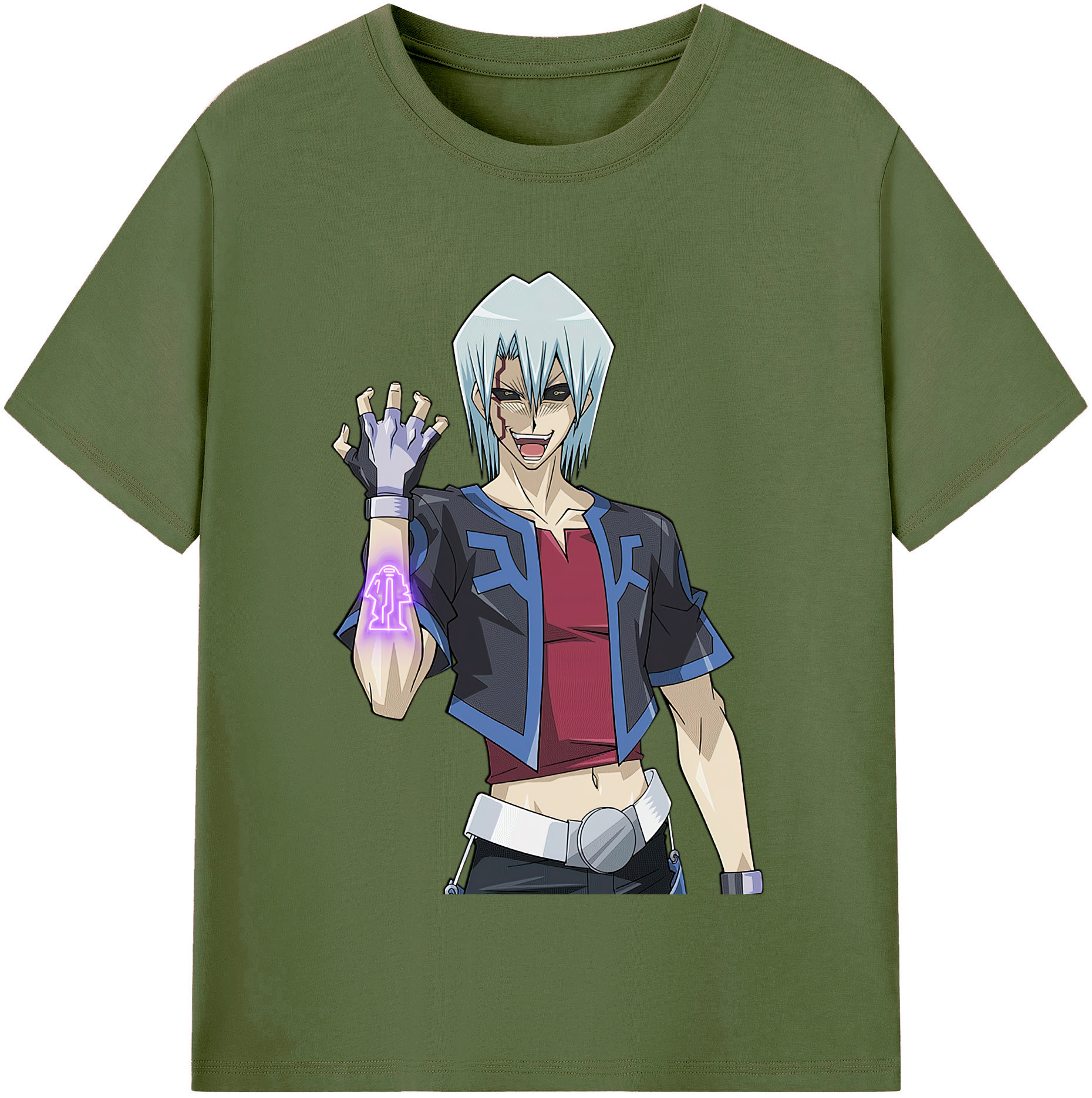 （画像用） 遊☆戯☆王 Yu-Gi-Oh! 綿100％半袖Tシャツ（フロントプリント）